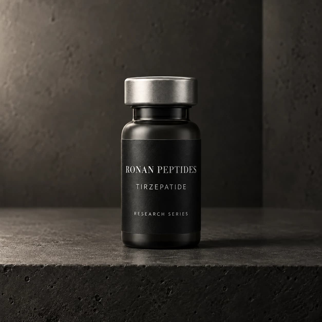 Tirzepatide — RONAN PEPTIDES packaging concept